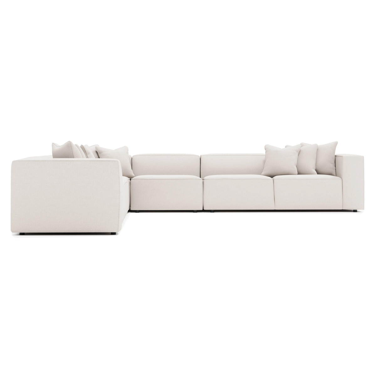 Bliss Ivory Sectional - Ornate Home