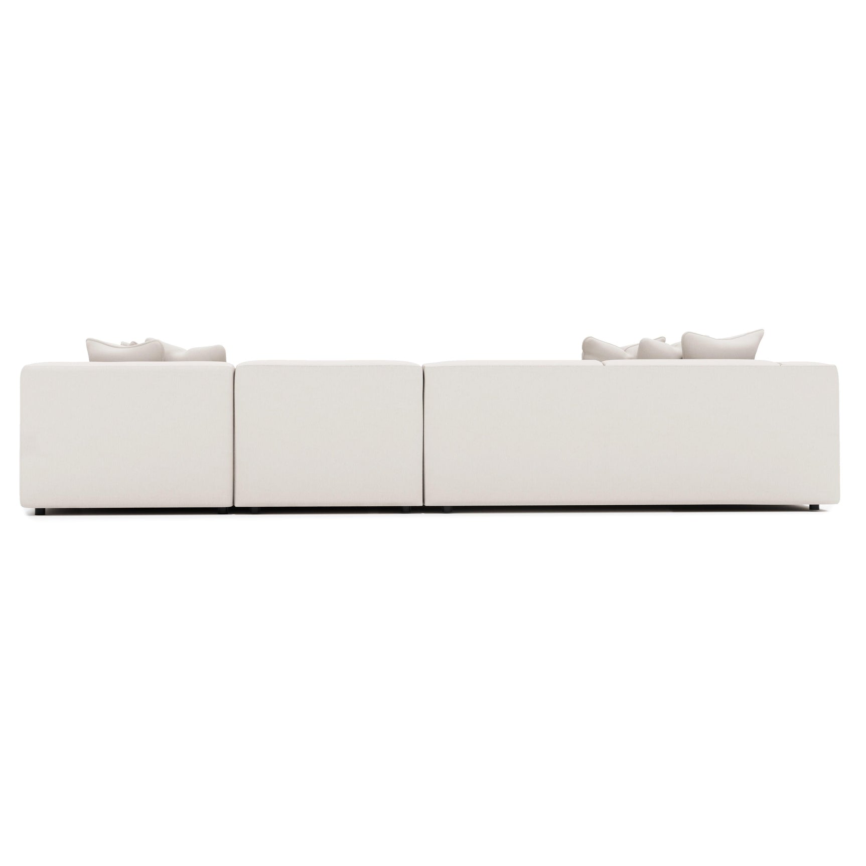 Bliss Ivory Sectional - Ornate Home