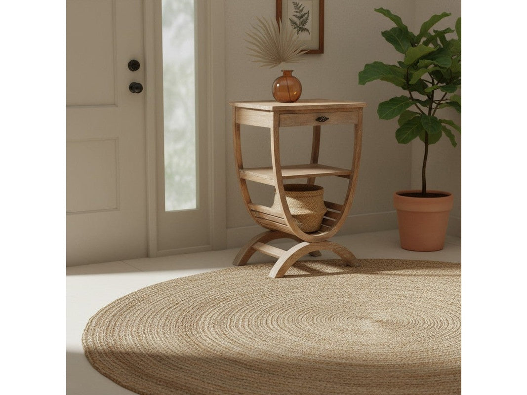 Blondelle Brown Accent Table - Ornate Home