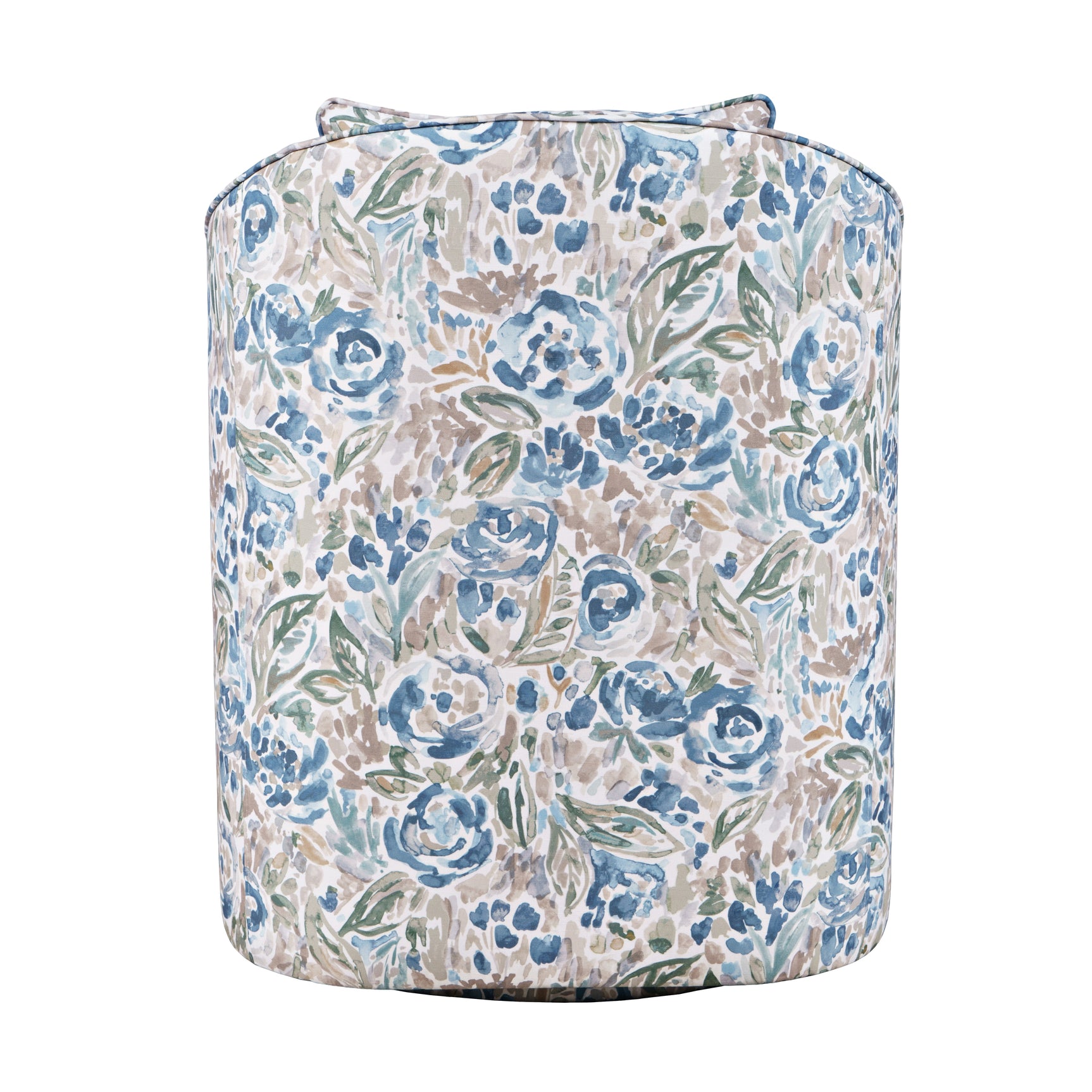 Bloom Blue Swivel Accent Chair - Ornate Home
