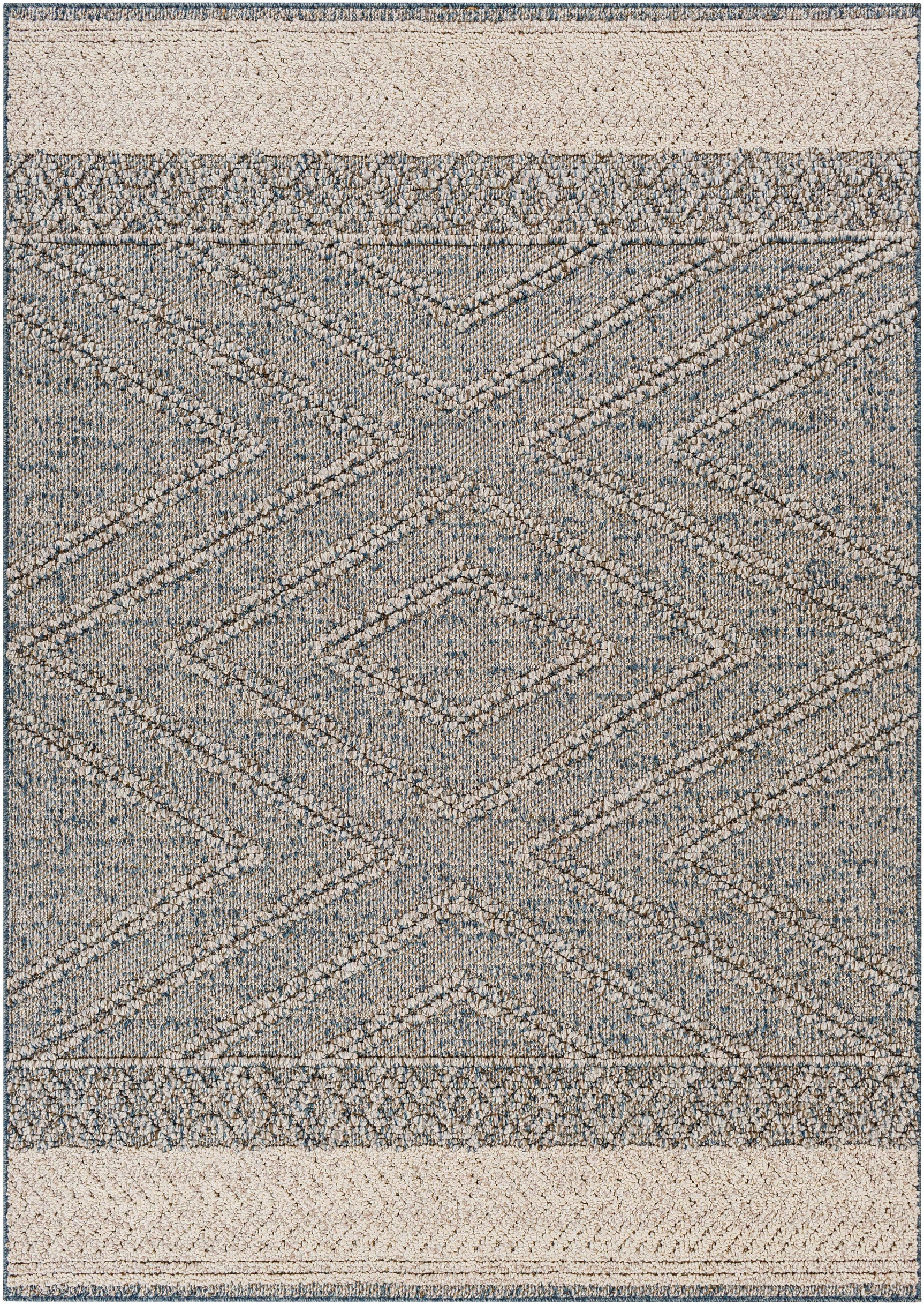Blue Areli Outdoor Area Rug - Clearance - Ornate Home