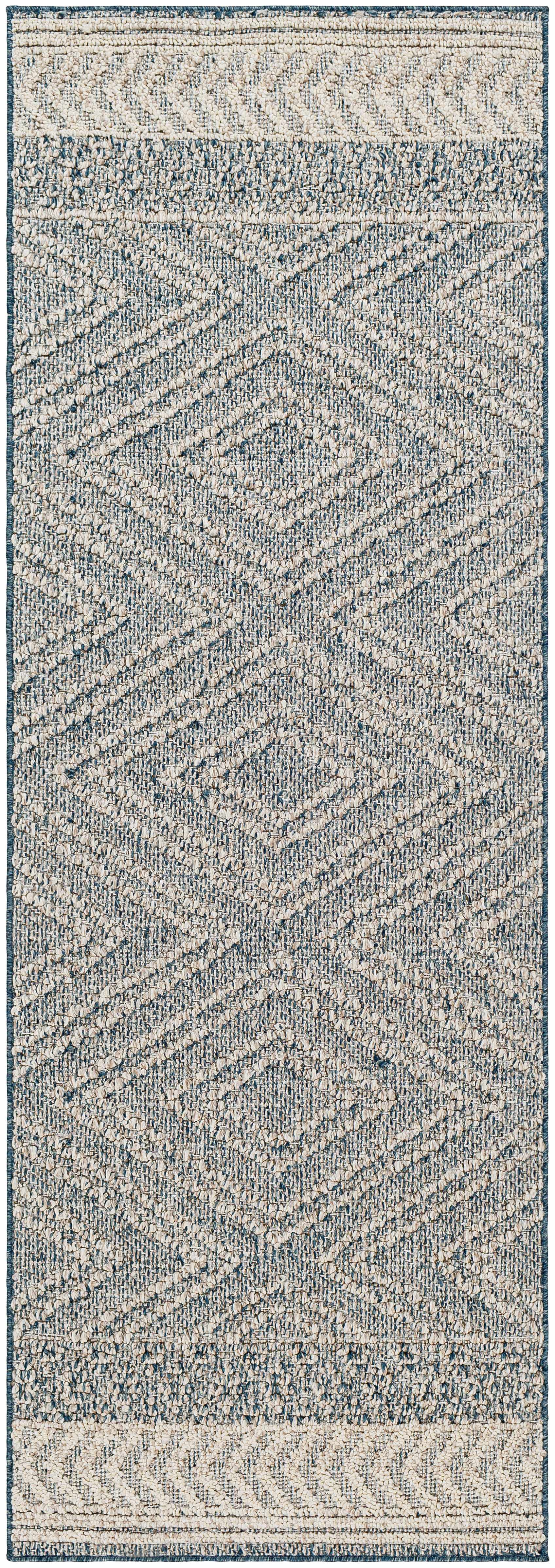 Blue Areli Outdoor Area Rug - Clearance - Ornate Home