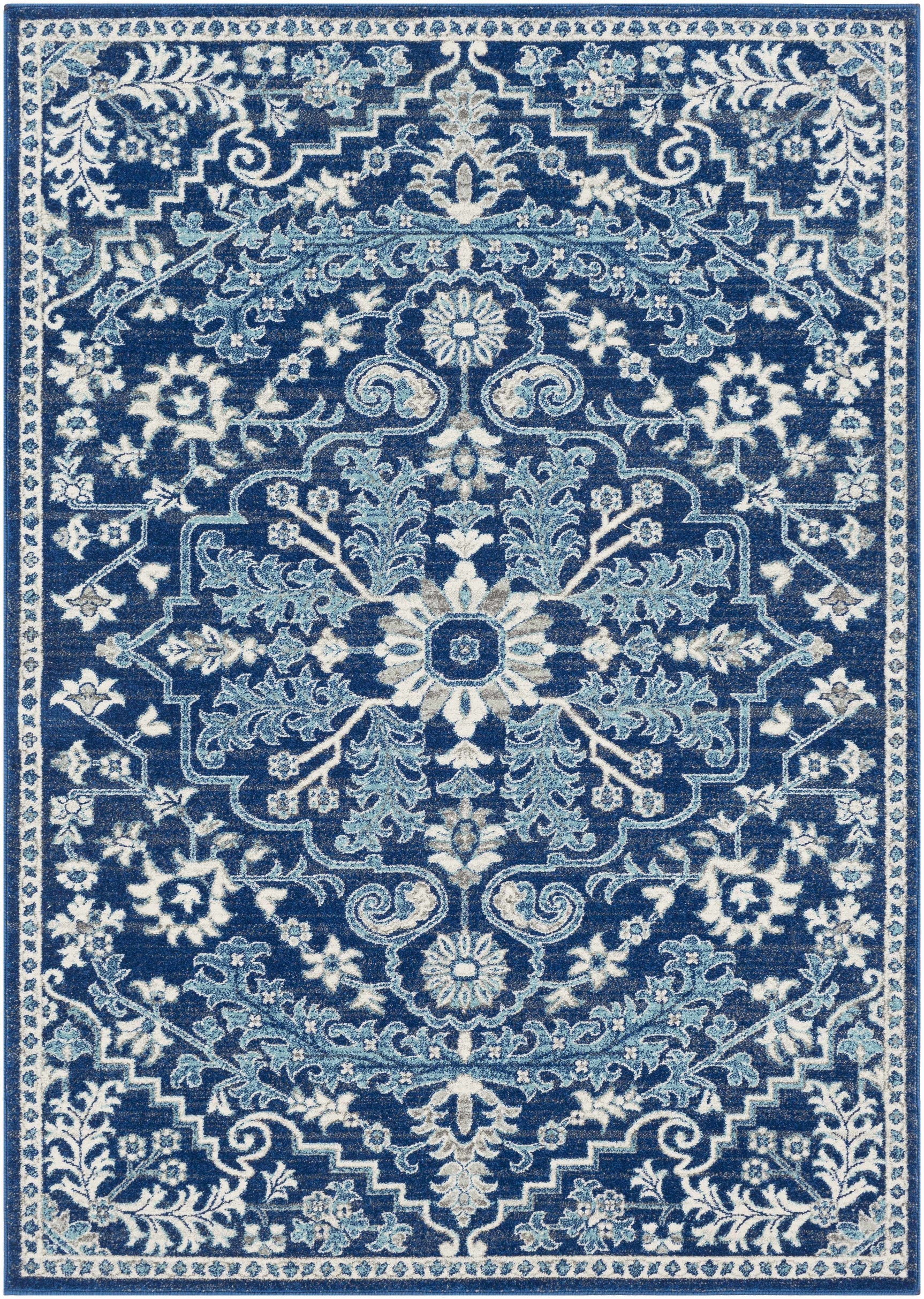 Blue Bodrum Area Rug - Ornate Home