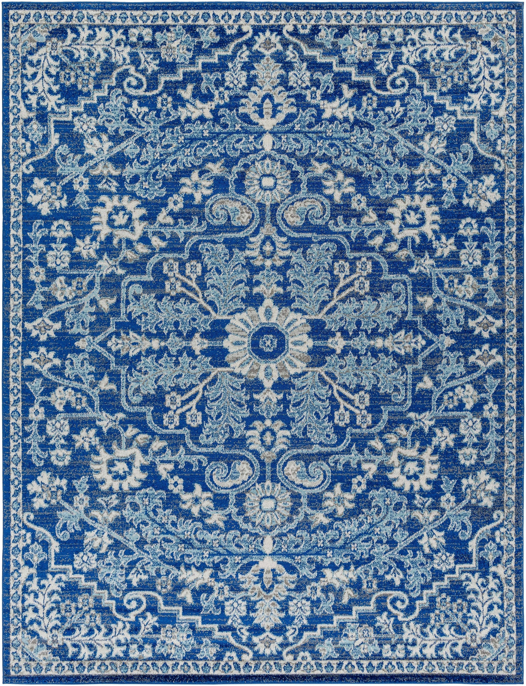 Blue Bodrum Area Rug - Ornate Home