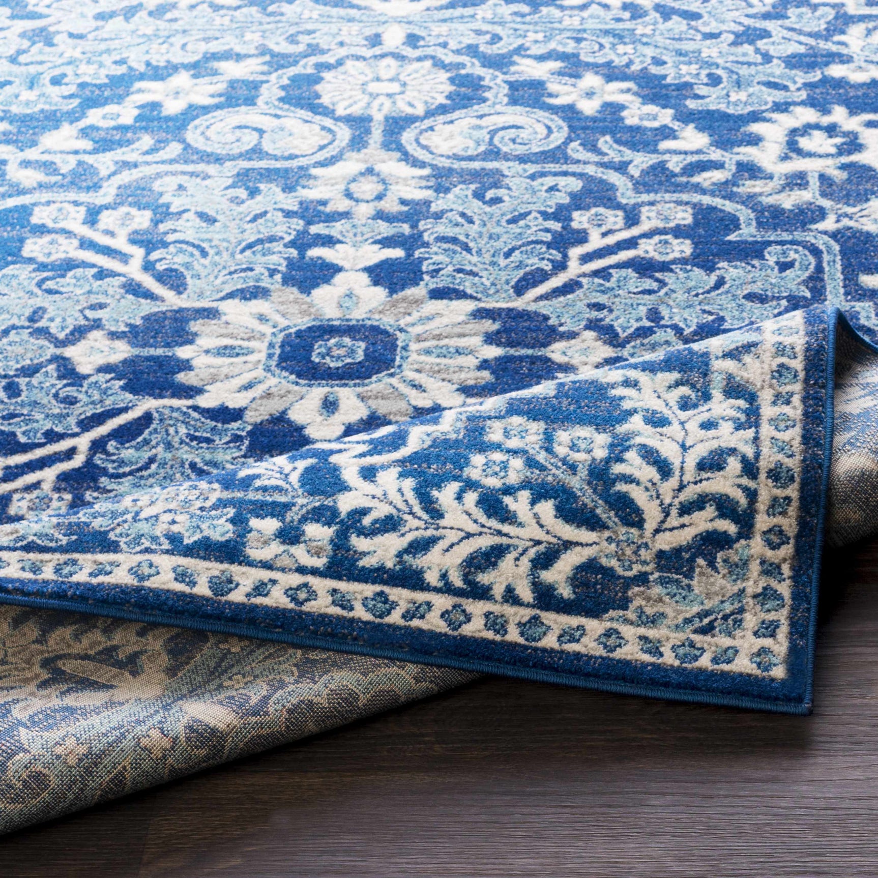 Blue Bodrum Area Rug - Ornate Home