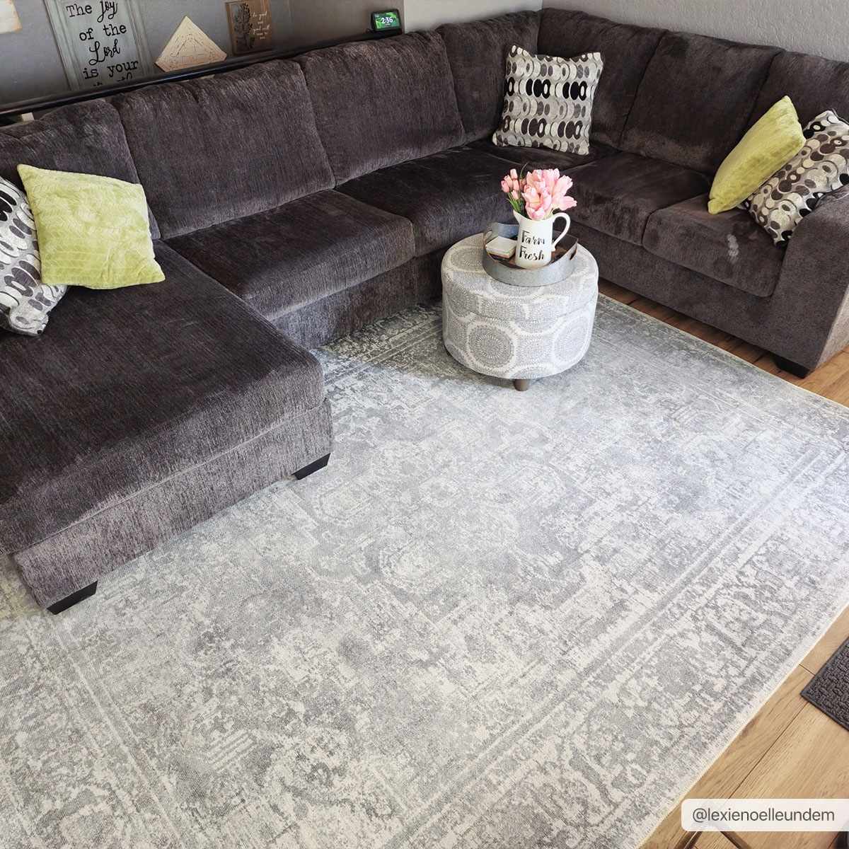 Blue Hiti Washable area rug - Clearance - Ornate Home