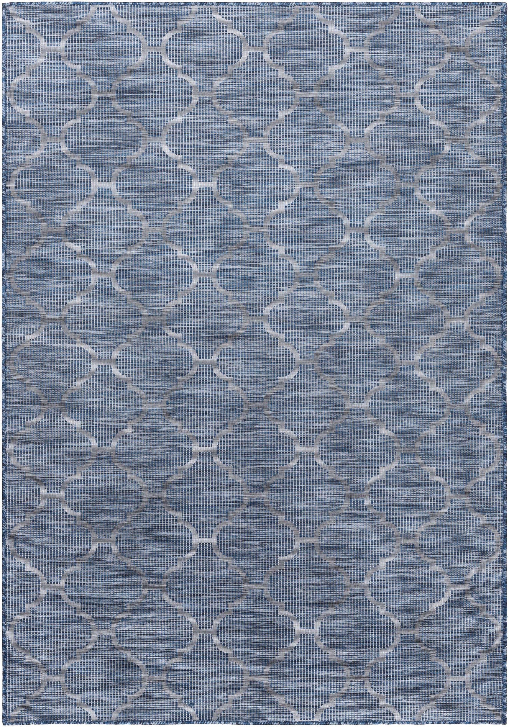 Blue Moolap Outdoor Rug - Clearance - Ornate Home
