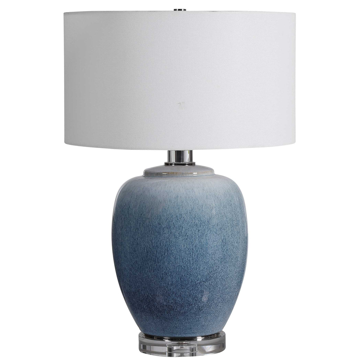 Blue Waters Blue Ceramic Table Lamp - Ornate Home