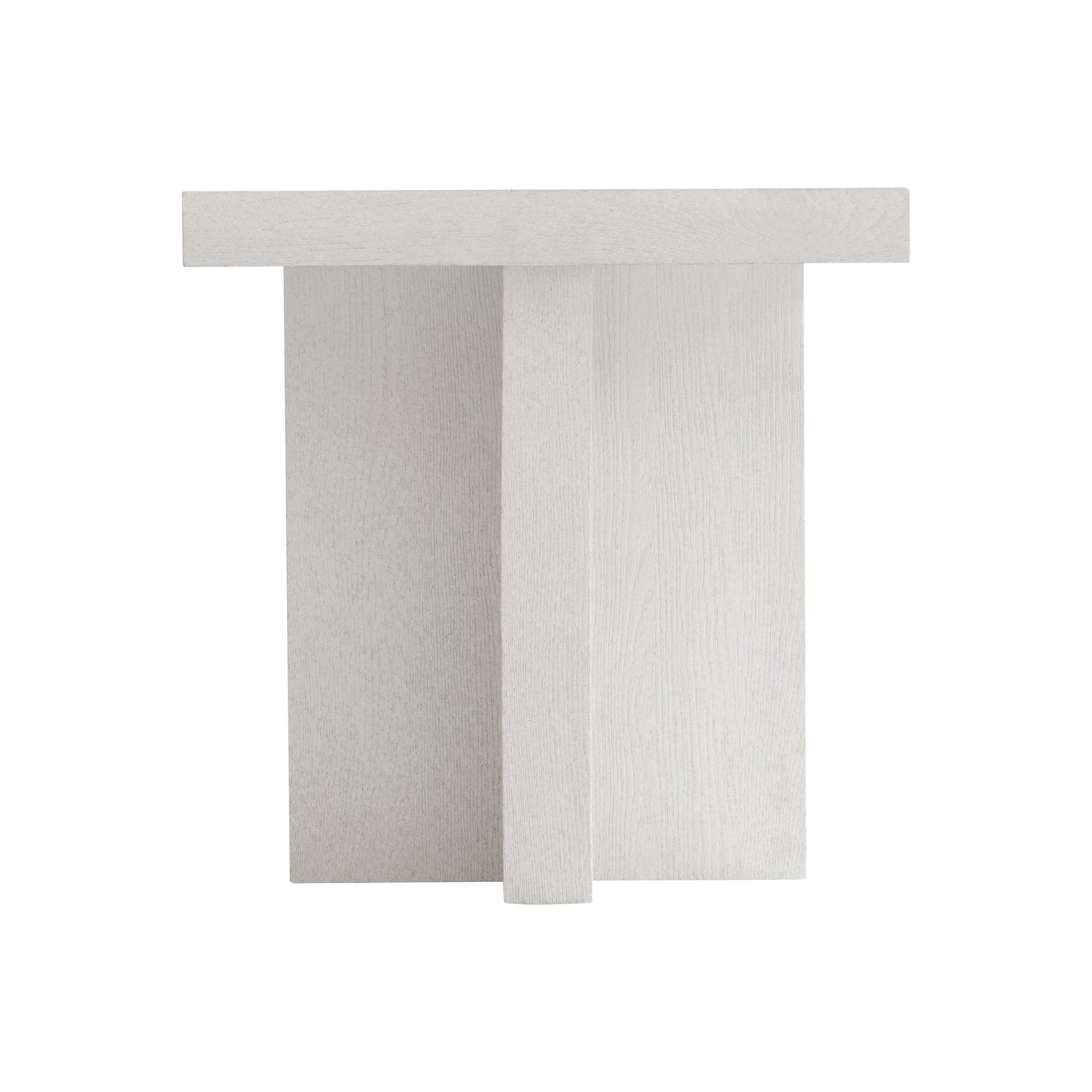 Blythe Sandblasted White Side Table - Ornate Home