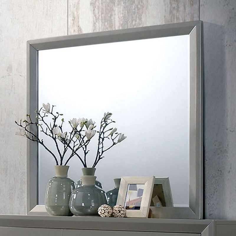Blythe Silver Mirror - Ornate Home