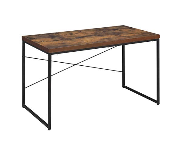 Bob Weathered Oak & Black Console Table - Ornate Home