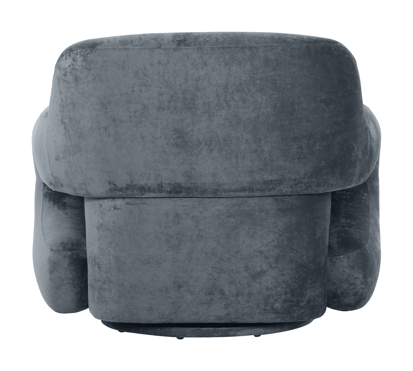 Boble Storm Gray Swivel Chair - Ornate Home