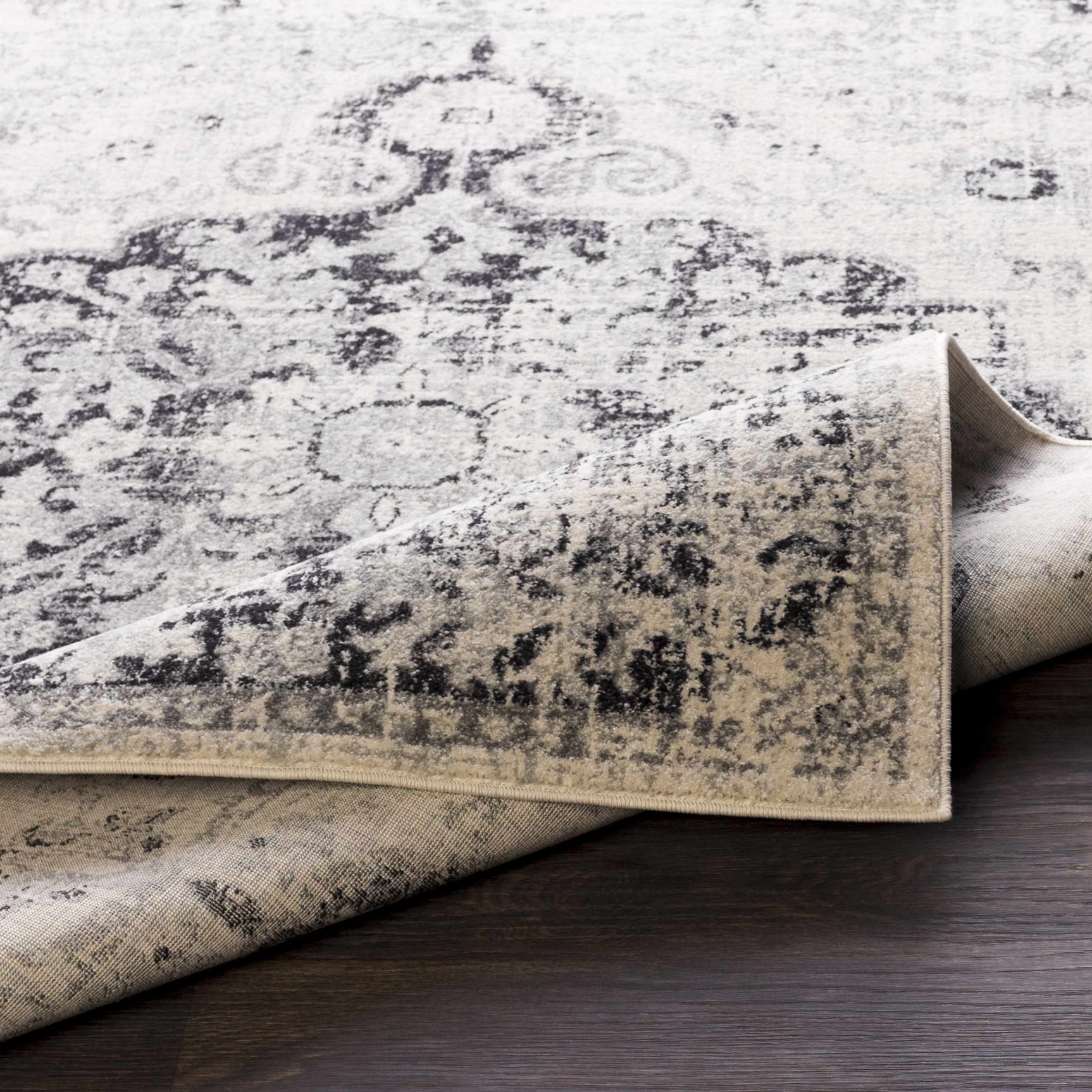 Bodrum Gray Area Rug - Ornate Home