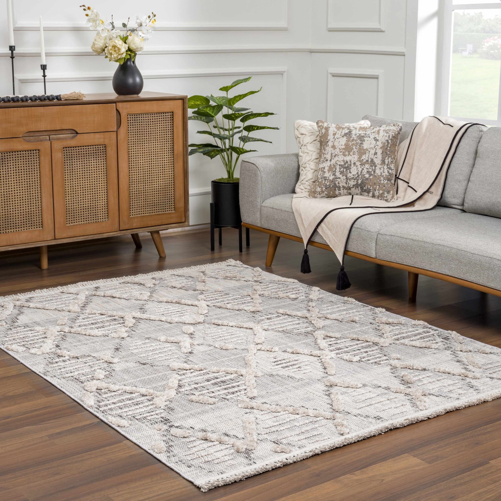 Bogtong High-Low Rustic Rug - Ornate Home