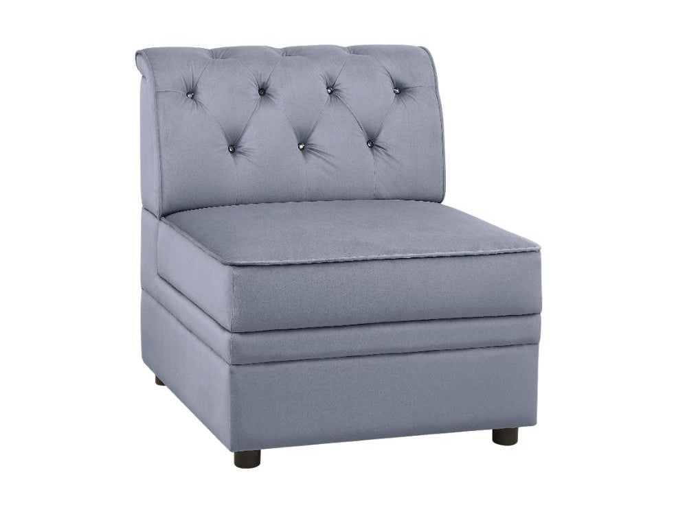 Bois II Armless Chair - Ornate Home