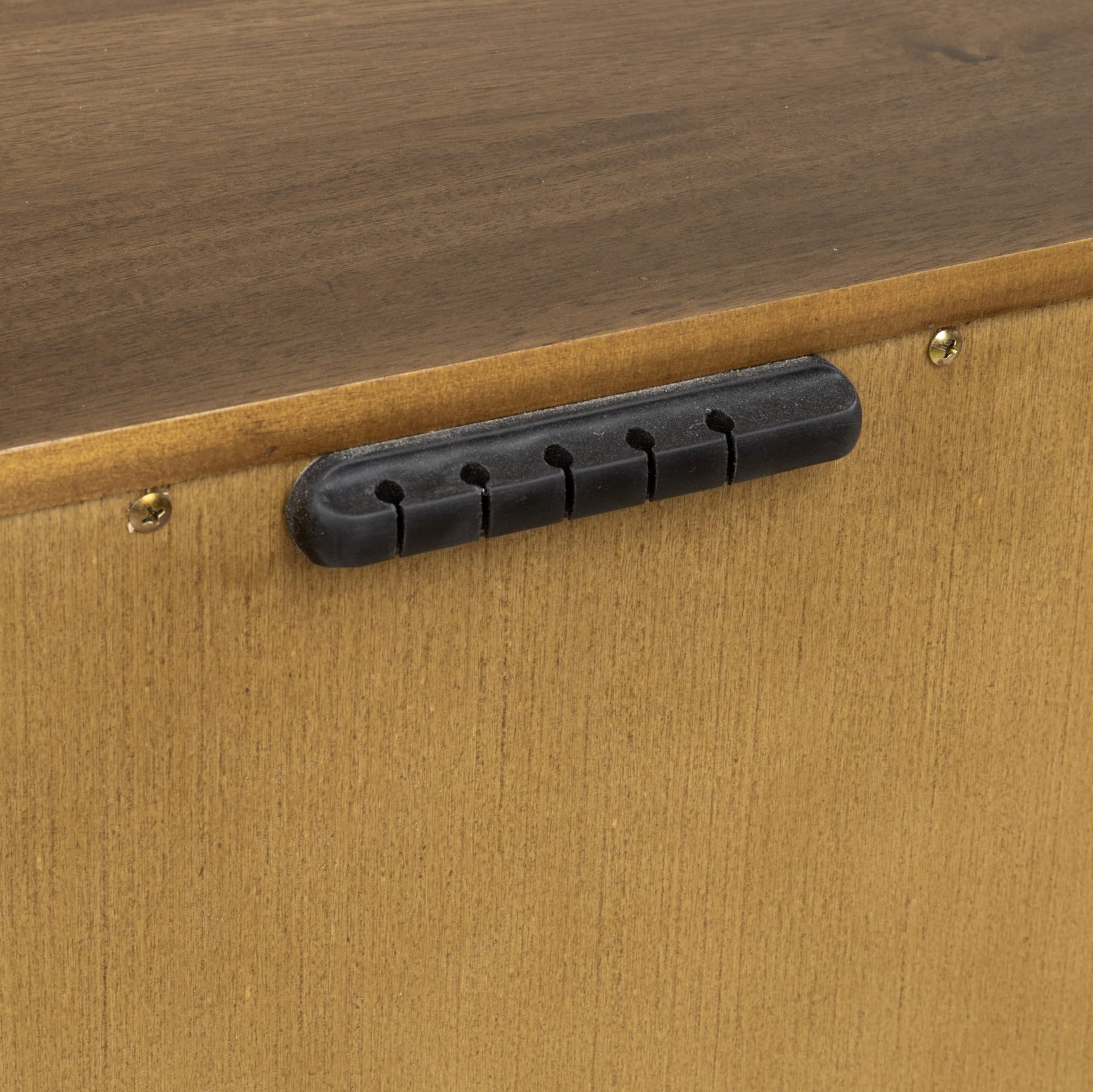 Boka Impala Two Drawer Acacia Wood Nightstand - Ornate Home