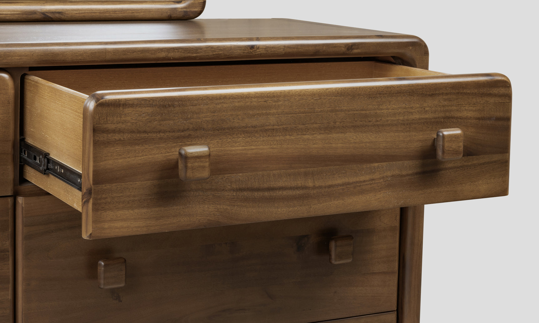 Boka Six Drawer Acacia Wood Dresser in Impala - Ornate Home