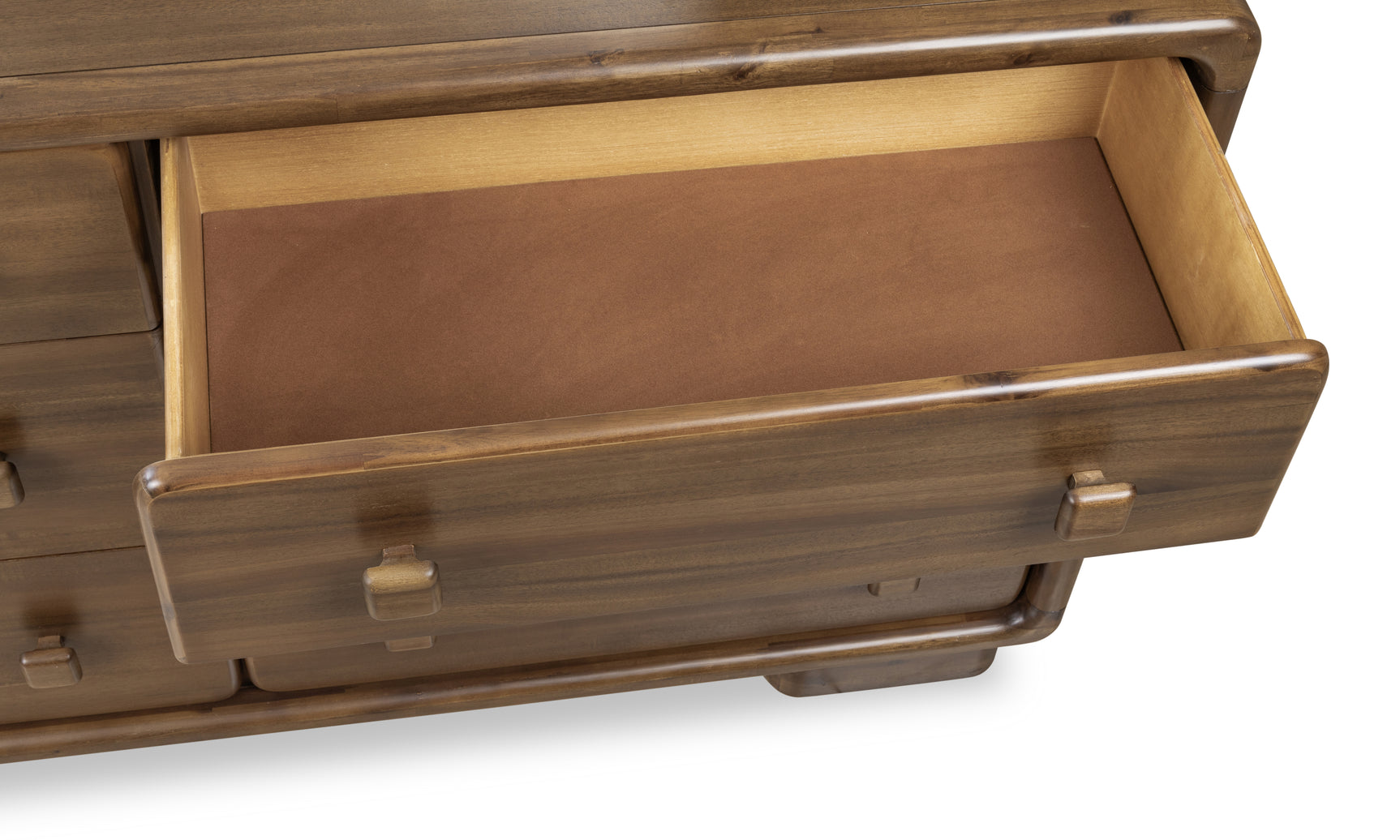 Boka Six Drawer Acacia Wood Dresser in Impala - Ornate Home