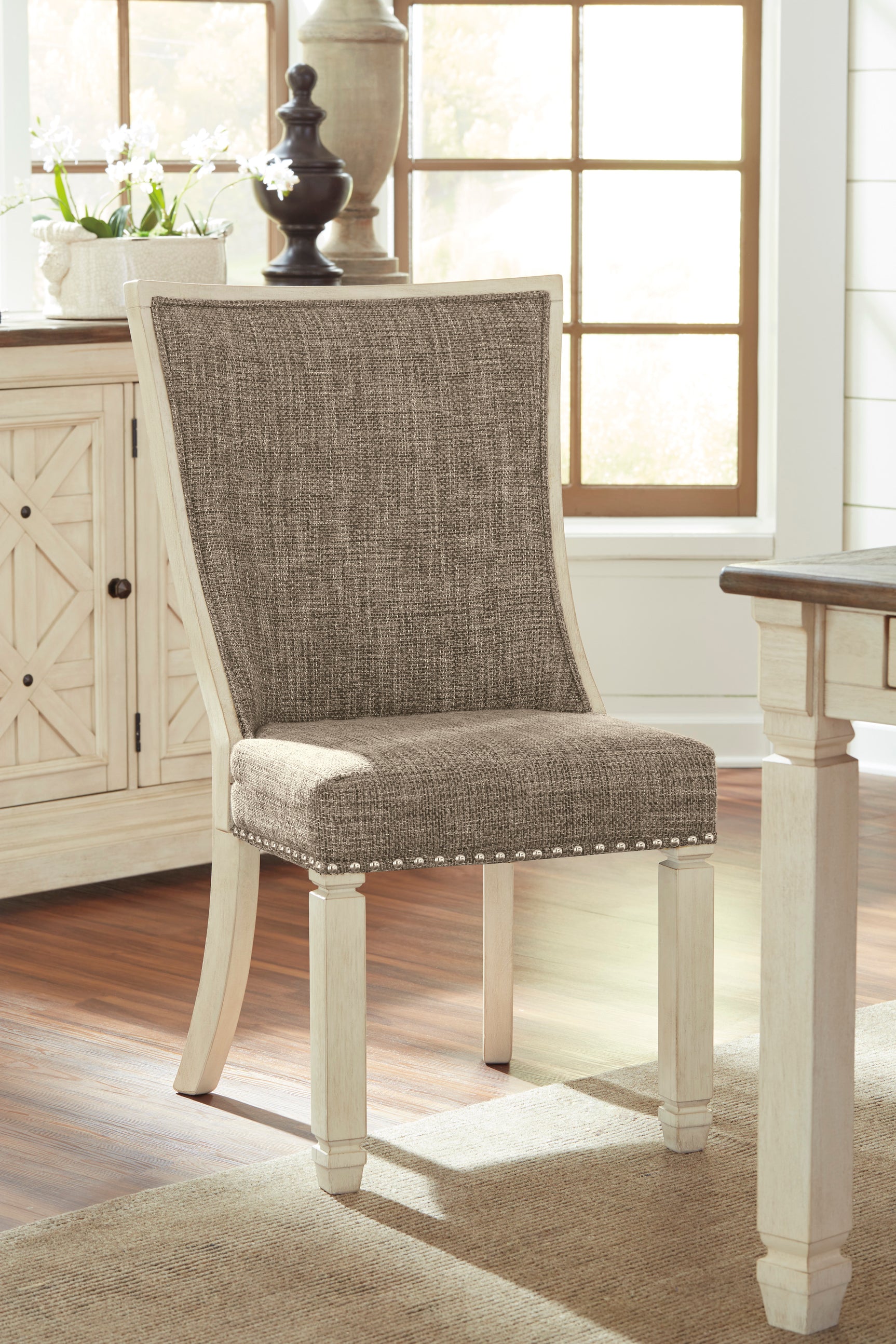 Bolanburg Two-Tone Dining Table, 4 Chairs and 2 Side Chairs - Ornate Home