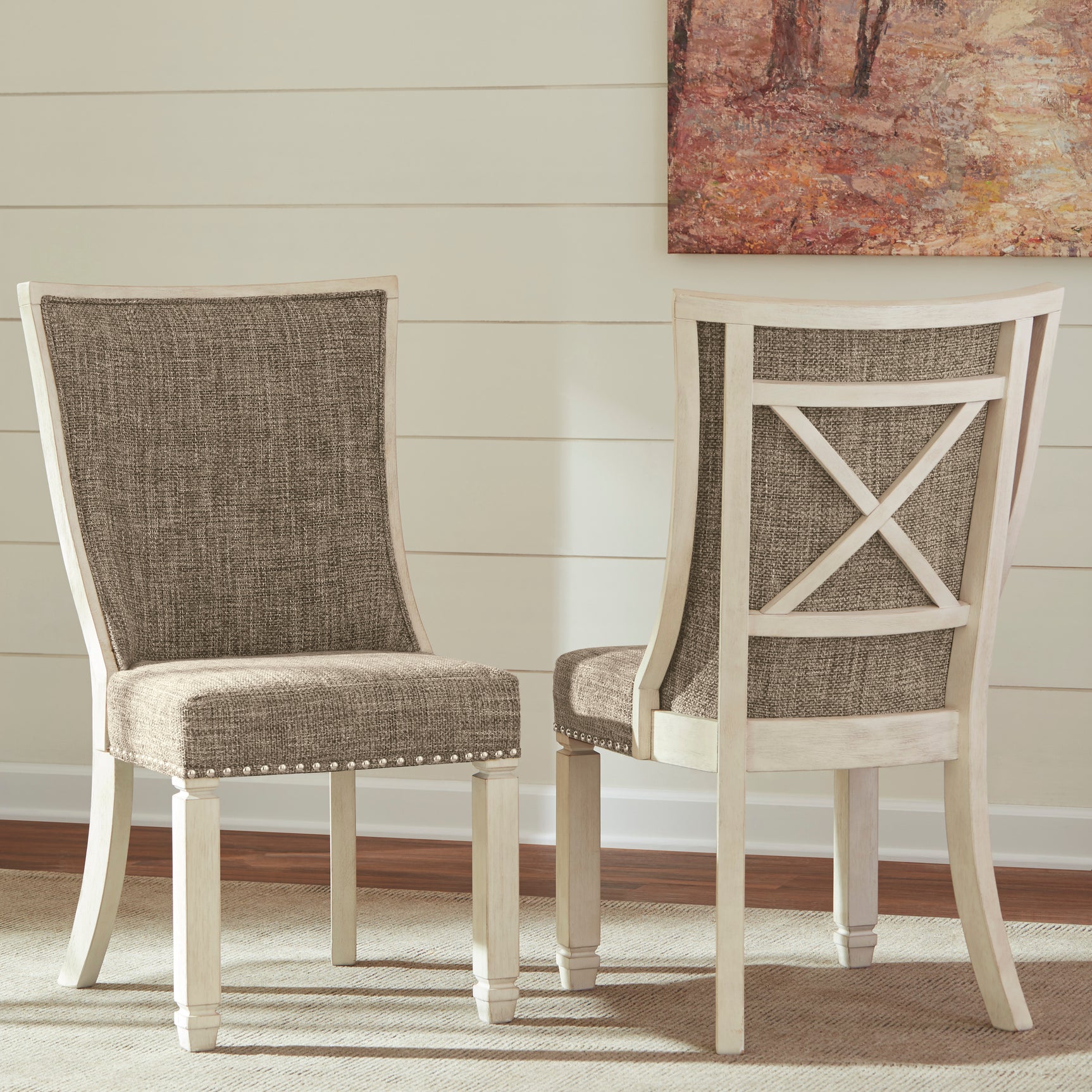 Bolanburg Two-Tone Dining Table, 4 Chairs and 2 Side Chairs - Ornate Home