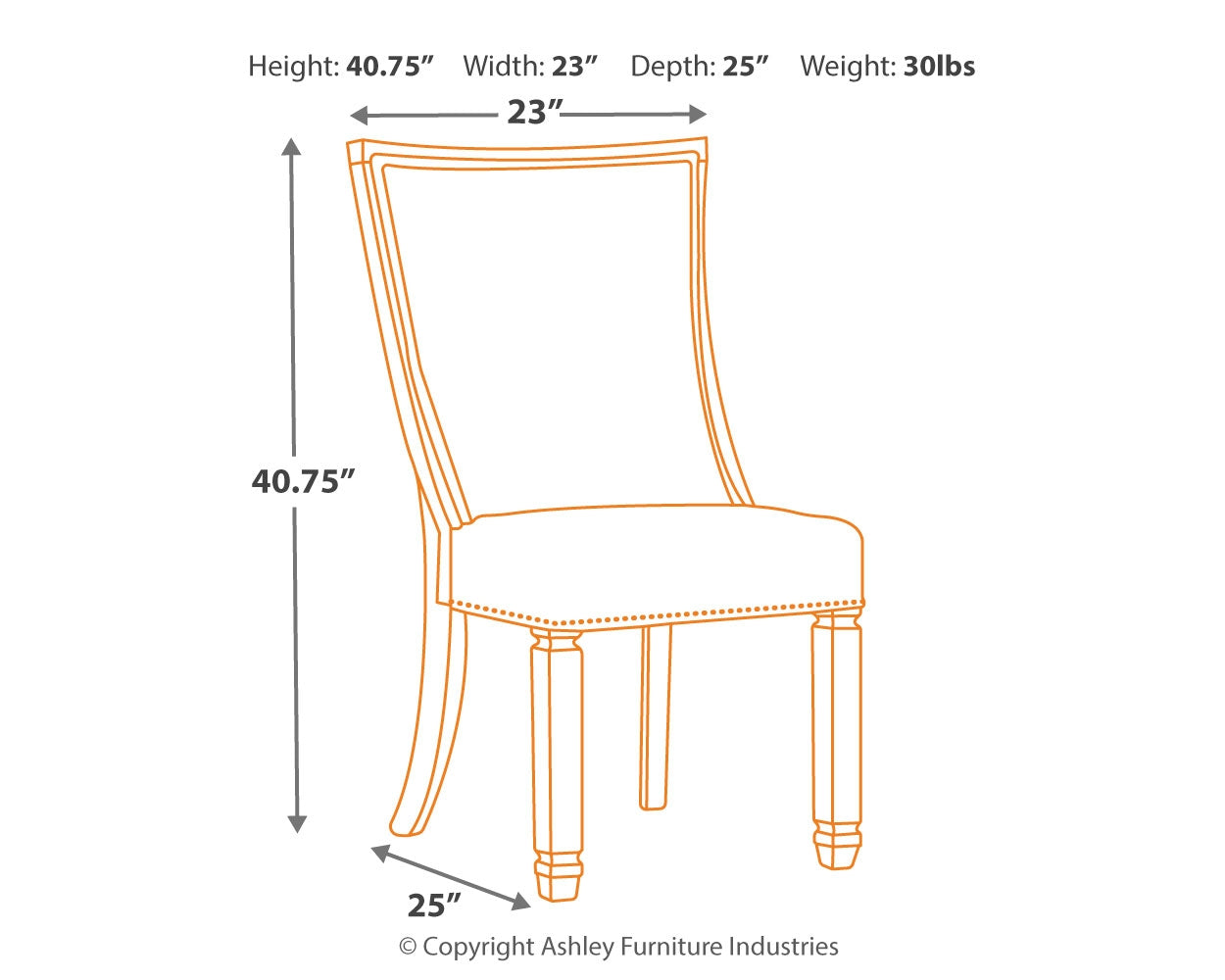 Bolanburg Two-Tone Dining Table, 4 Chairs and 2 Side Chairs - Ornate Home
