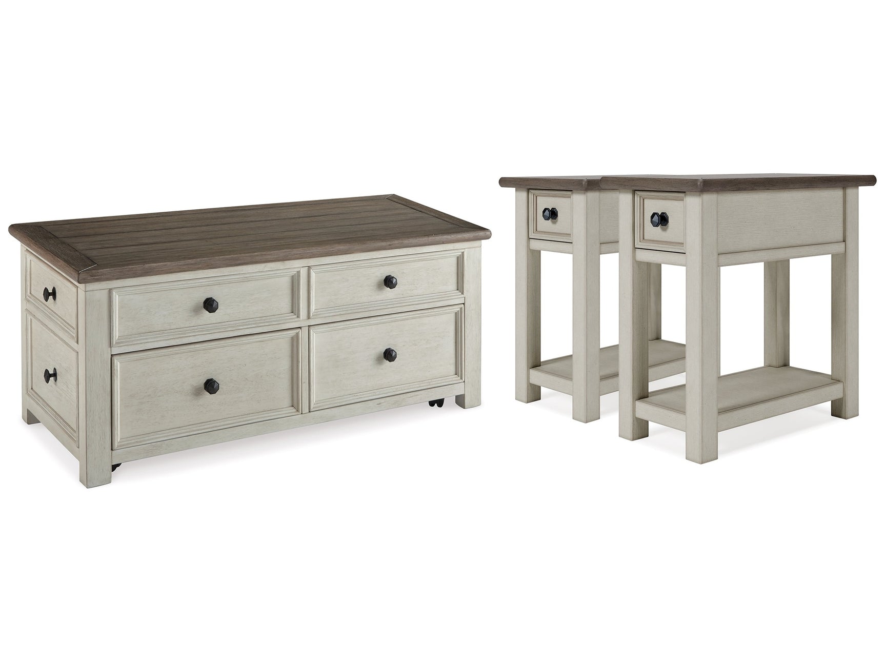 Bolanburg Two-tone Coffee Table and 2 End Tables (Online Special Price) - Ornate Home