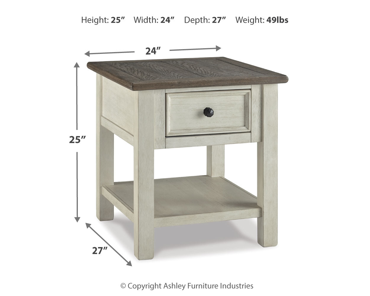 Bolanburg Two-tone Coffee Table and 2 End Tables (Online Special Price) - Ornate Home