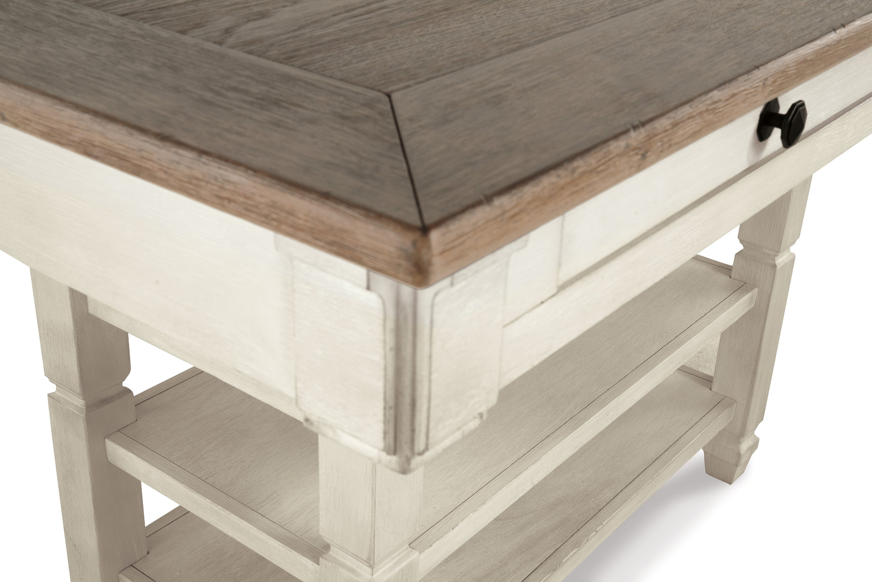 Bolanburg Two-tone Counter Height Dining Table w/4 Barstools (Online Special Price) - Ornate Home