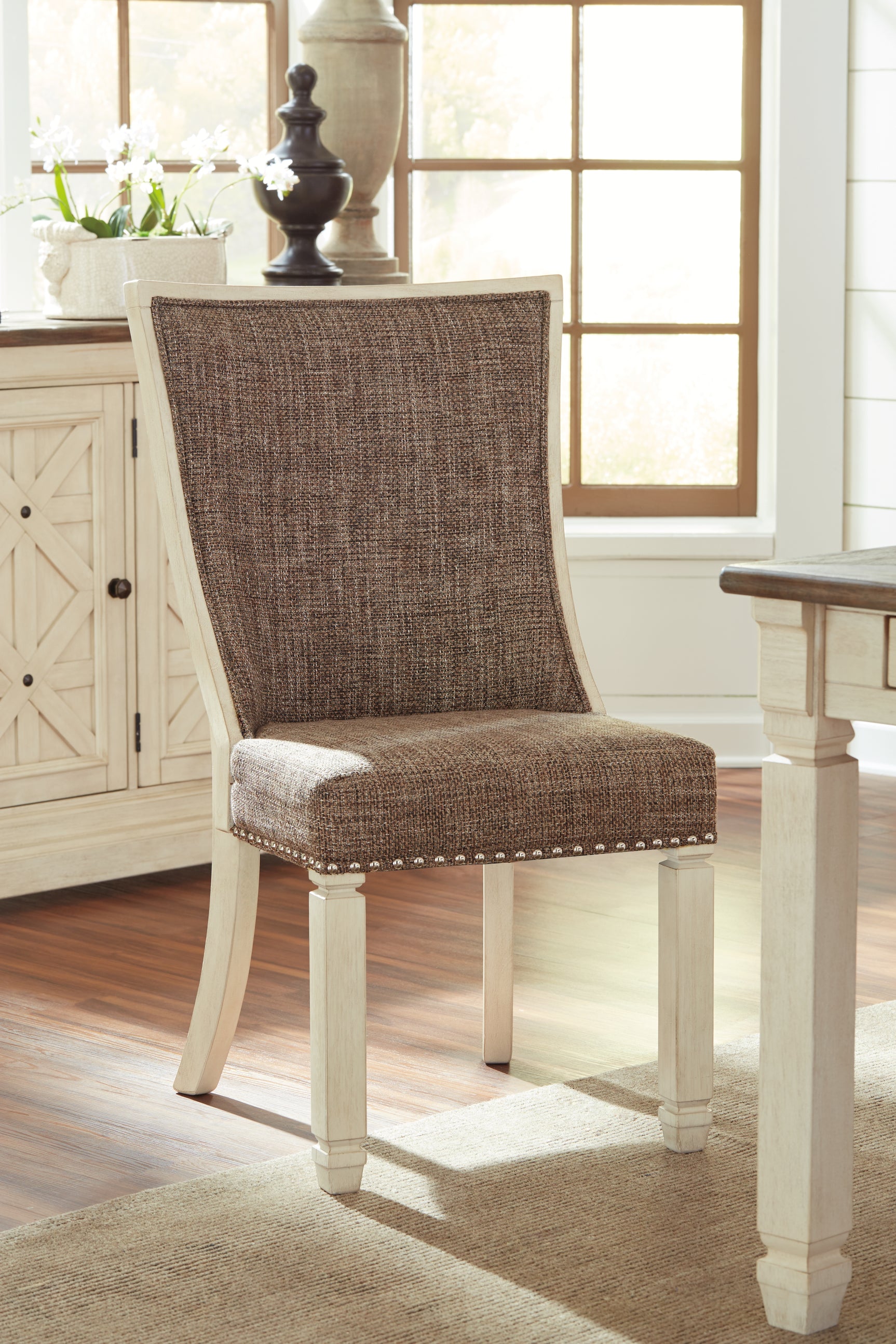 Bolanburg Two-tone Dining Extension Table and 8 Chairs (Online Special Price) - Ornate Home