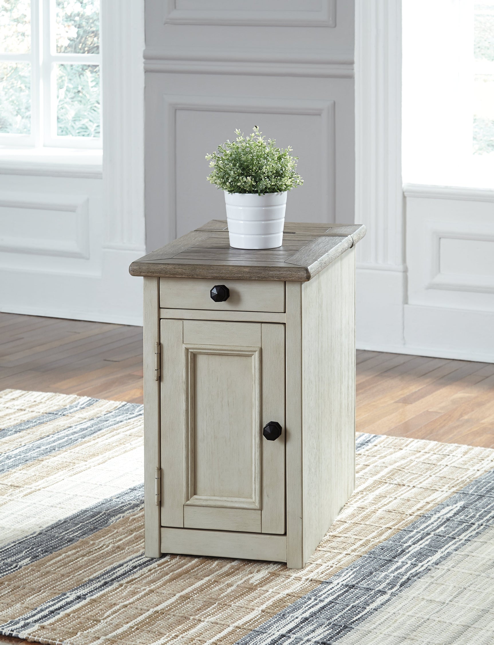 Bolanburg Two-tone Sofa Table and Chair Side End Table (Online Special Price) - Ornate Home