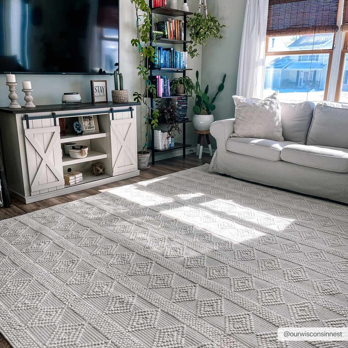 Bolinger Wool Area Rug - Ornate Home