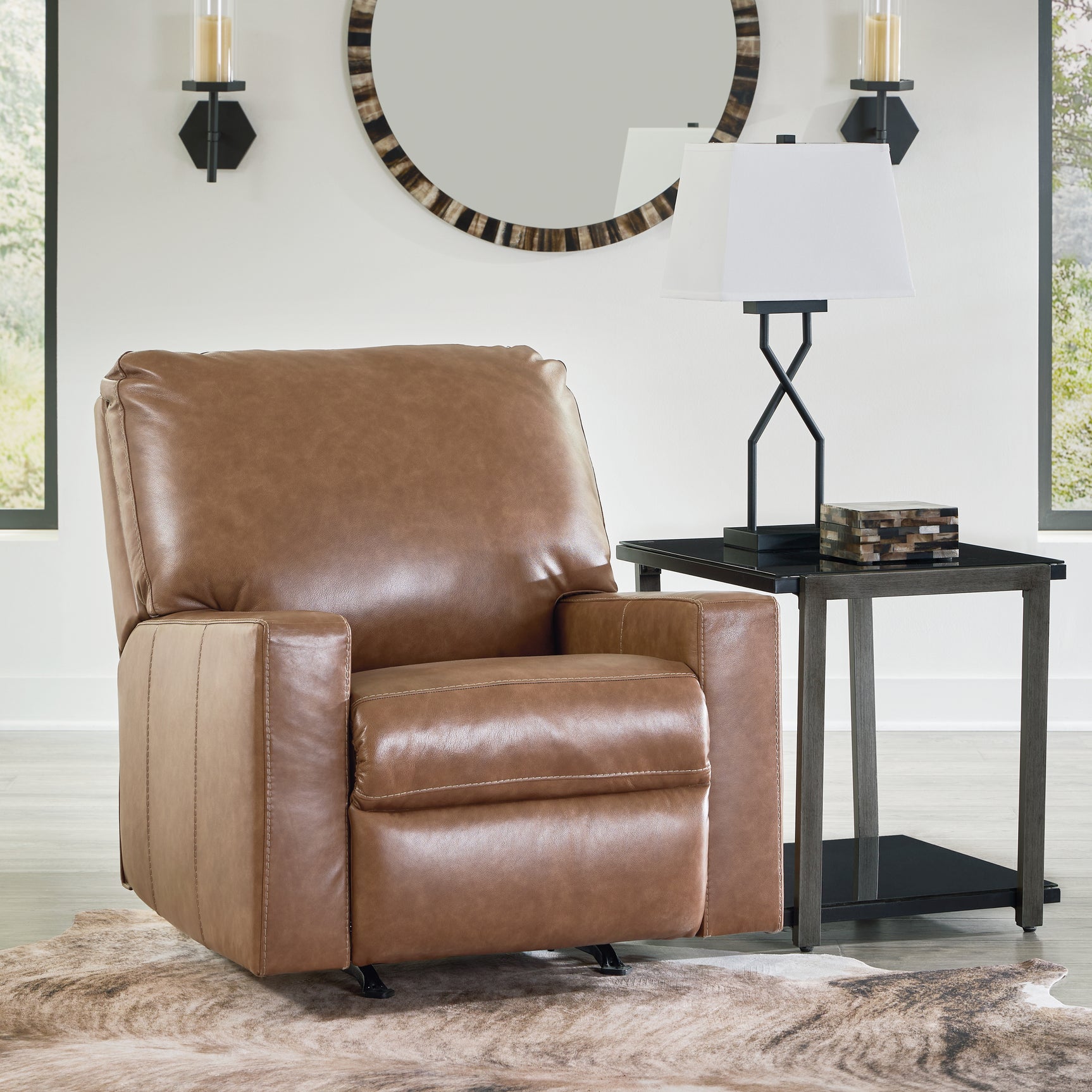 Bolsena Caramel Sofa, Loveseat and Recliner (Online Special Price) - Ornate Home