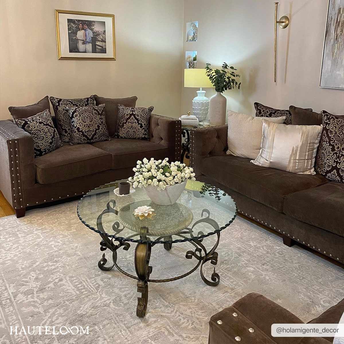 Bolsover Faux Silk Rug - Ornate Home
