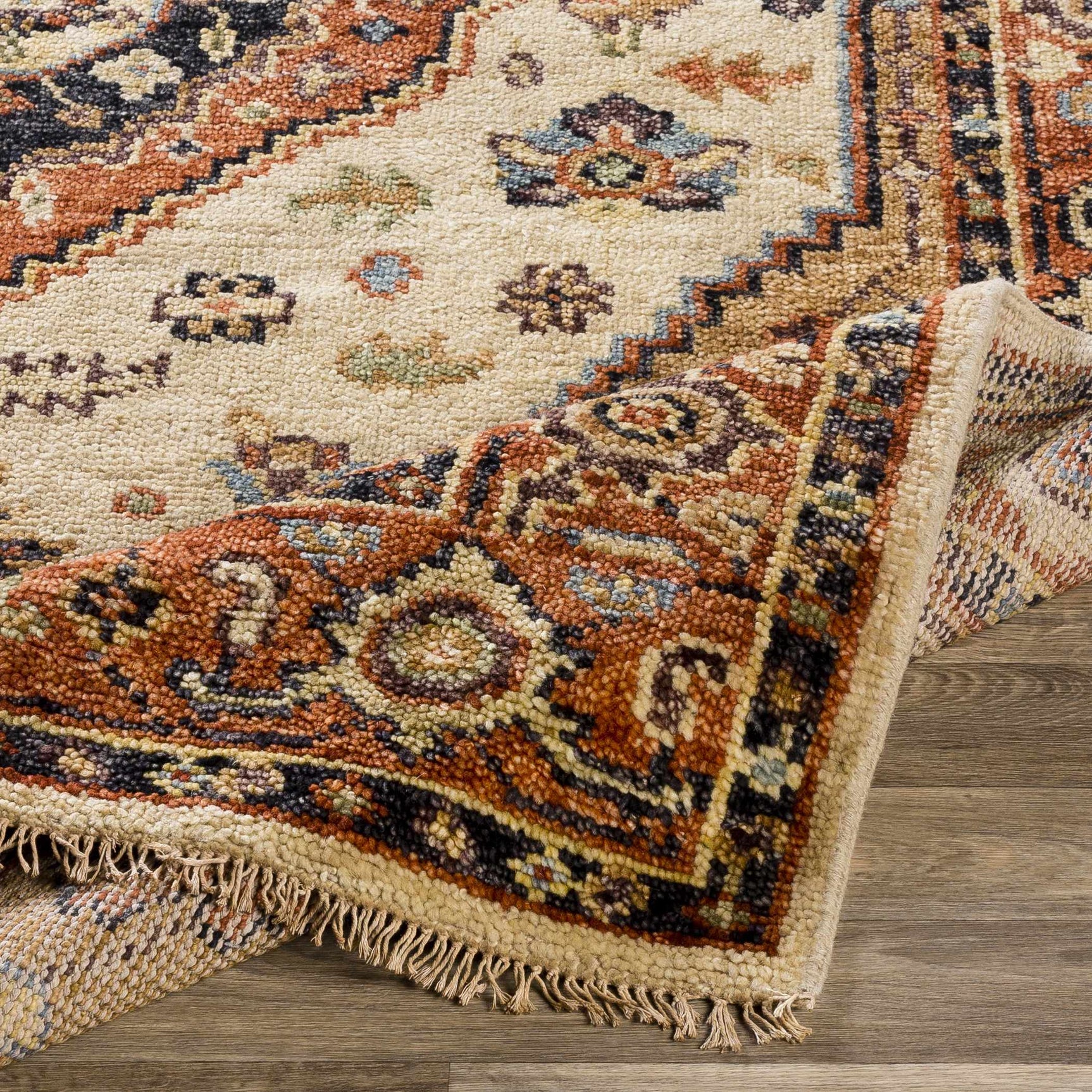 Bolt Small Wool Rug - Clearance - Ornate Home