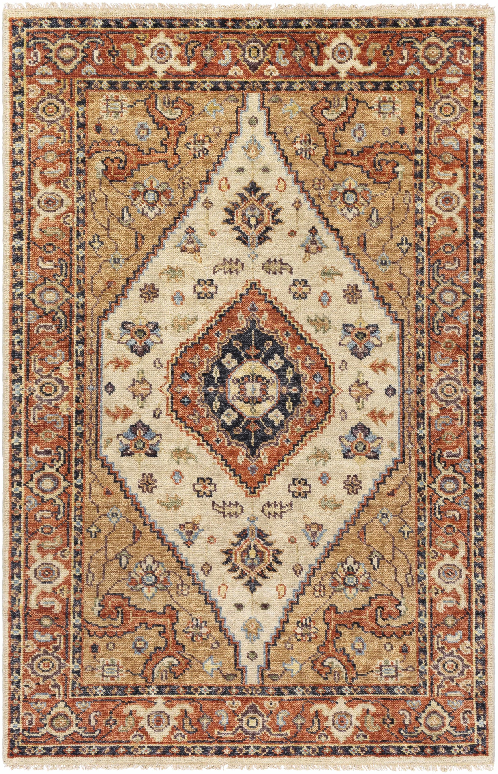 Bolt Small Wool Rug - Clearance - Ornate Home