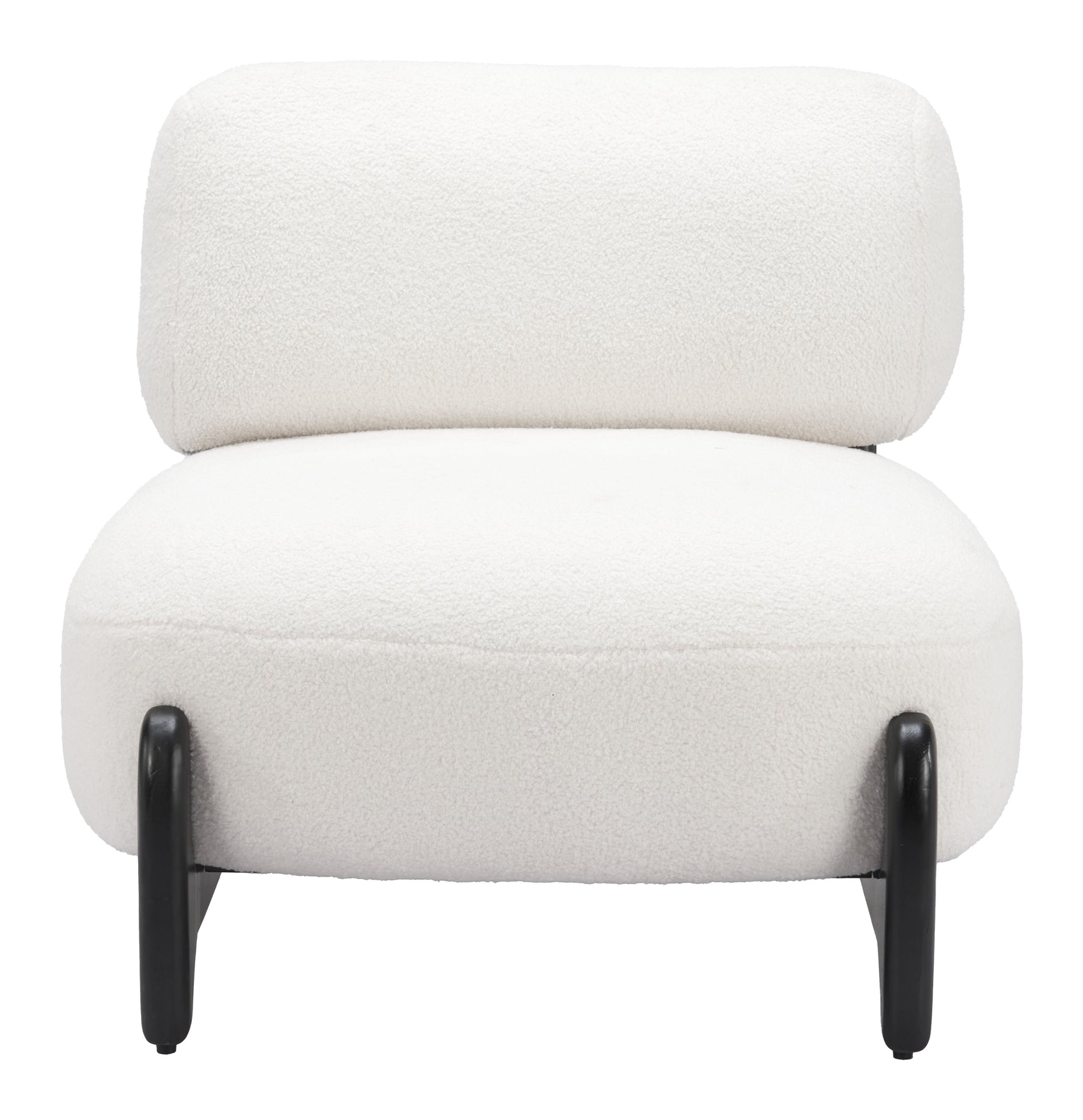 Bombo White Accent Chair - Ornate Home