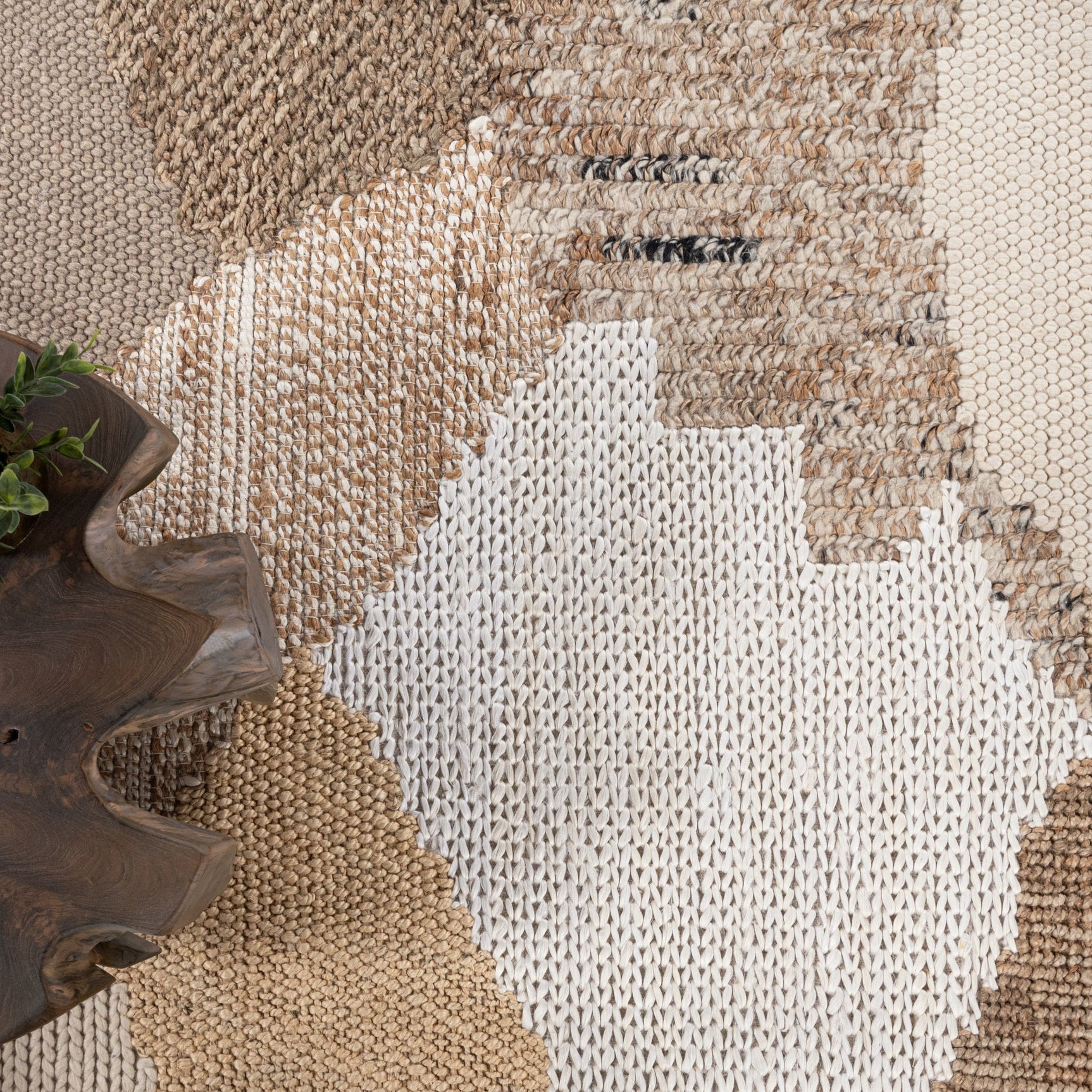 Bondo Natural Multi Rug - Ornate Home