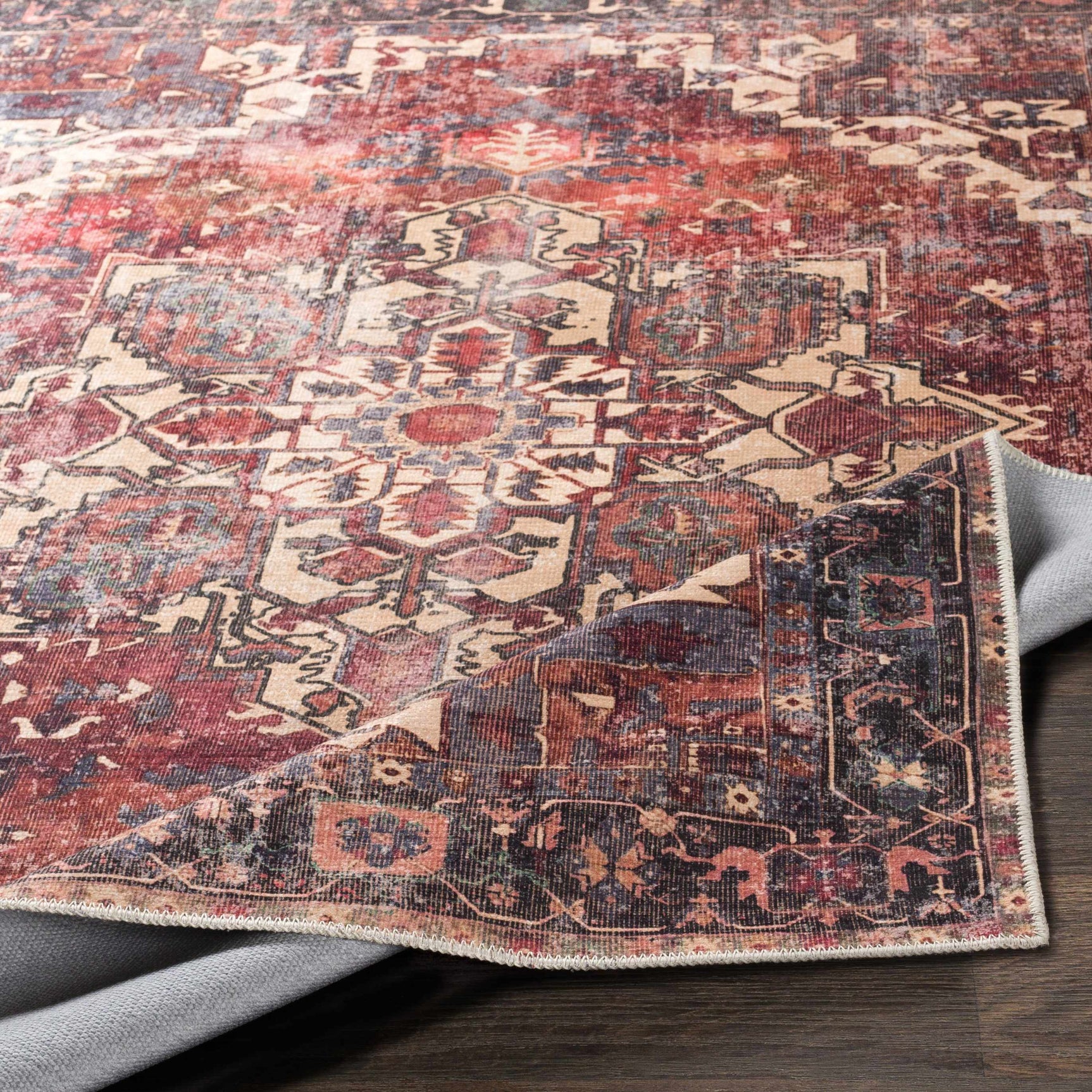 Bondville Washable Area Rug - Ornate Home