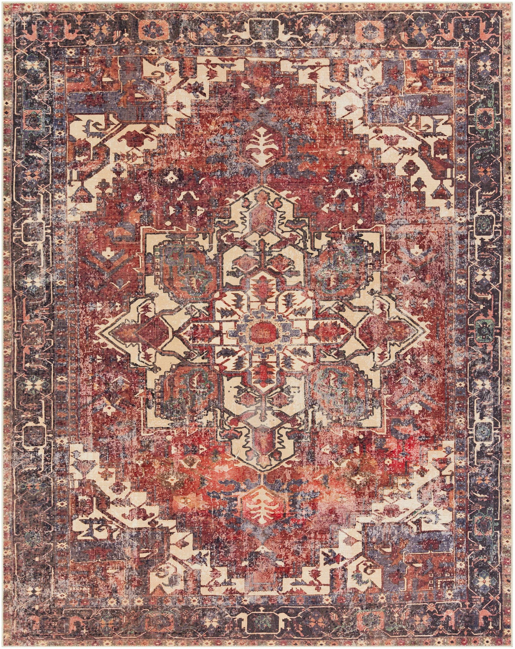 Bondville Washable Area Rug - Ornate Home