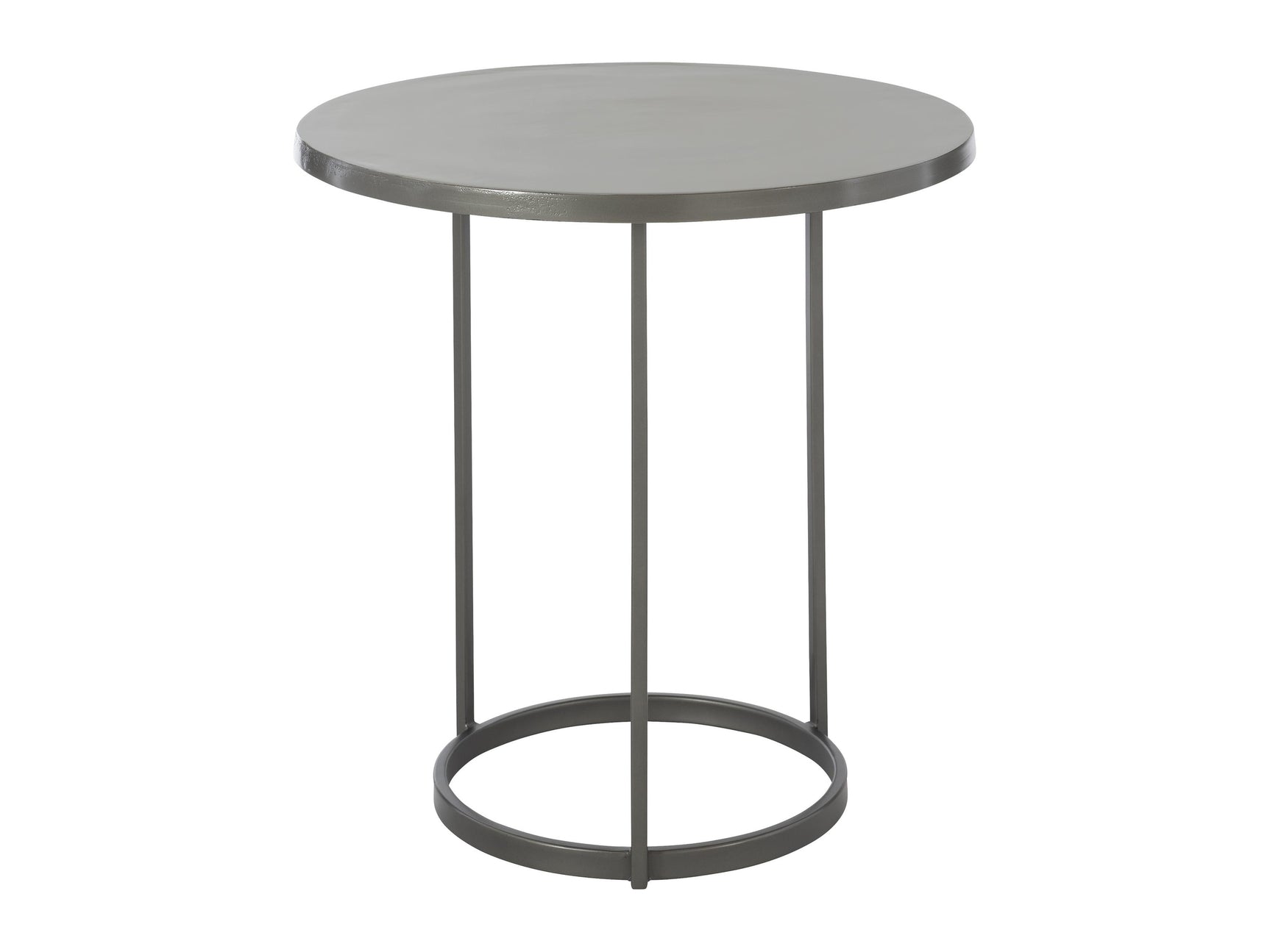 Bonfield Grey/Graphite Side Table - Ornate Home