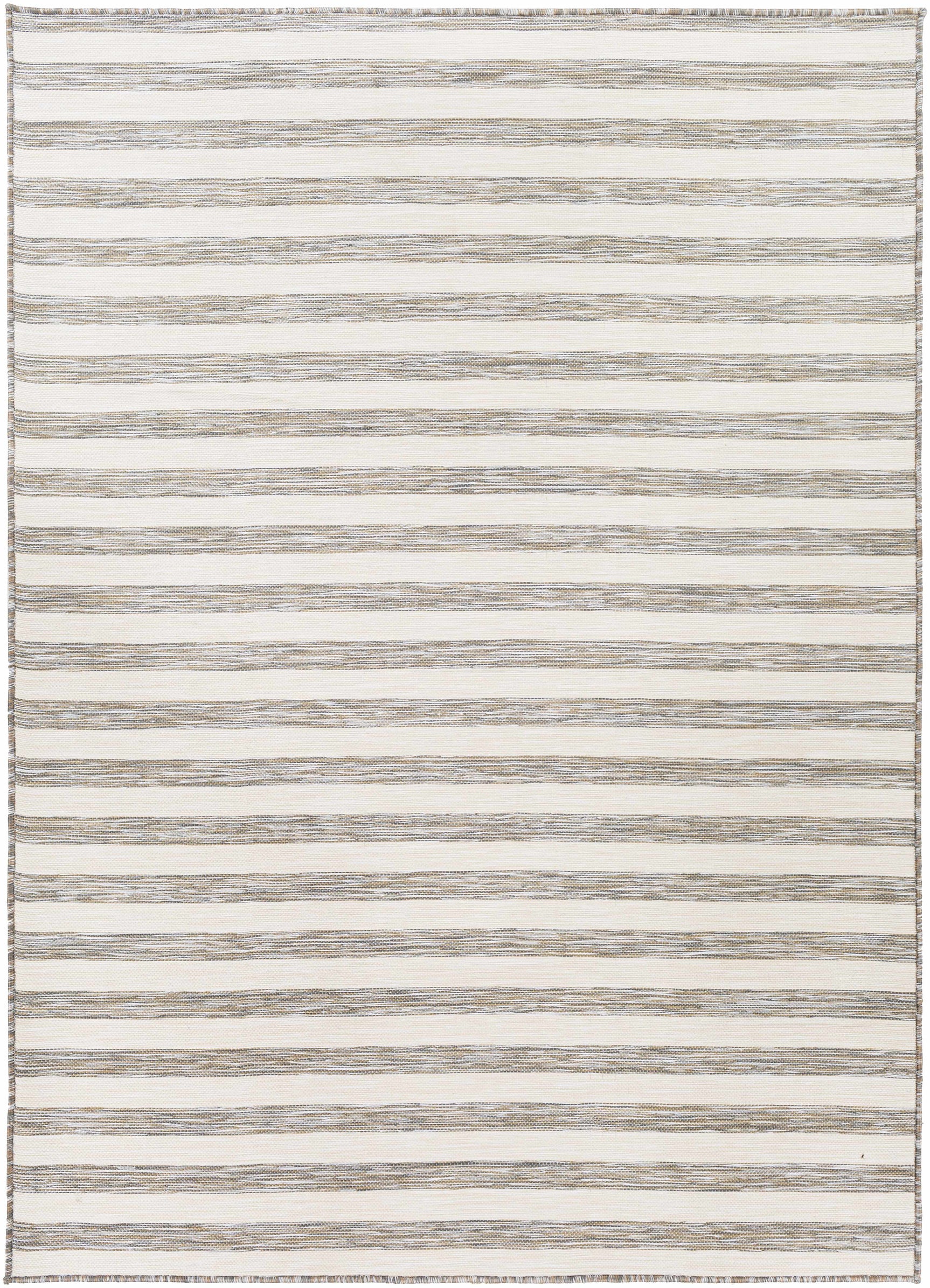 Bongaree Gray Striped Outdoor Carpet - Clearance - Ornate Home