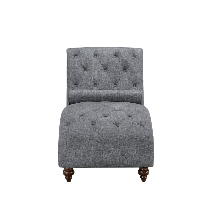 Bonne Gray Chaise - Ornate Home