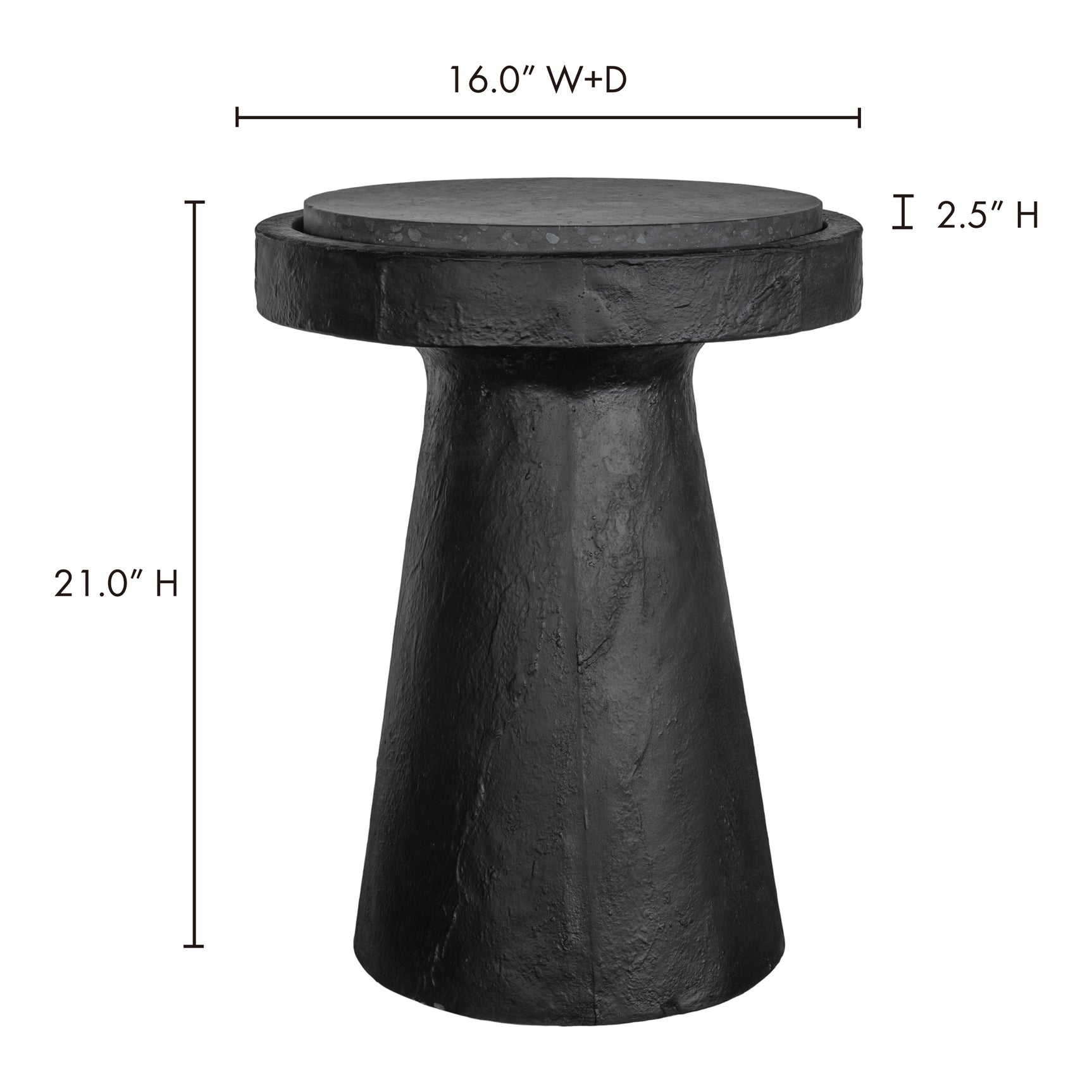 Book Black Accent Table - Ornate Home