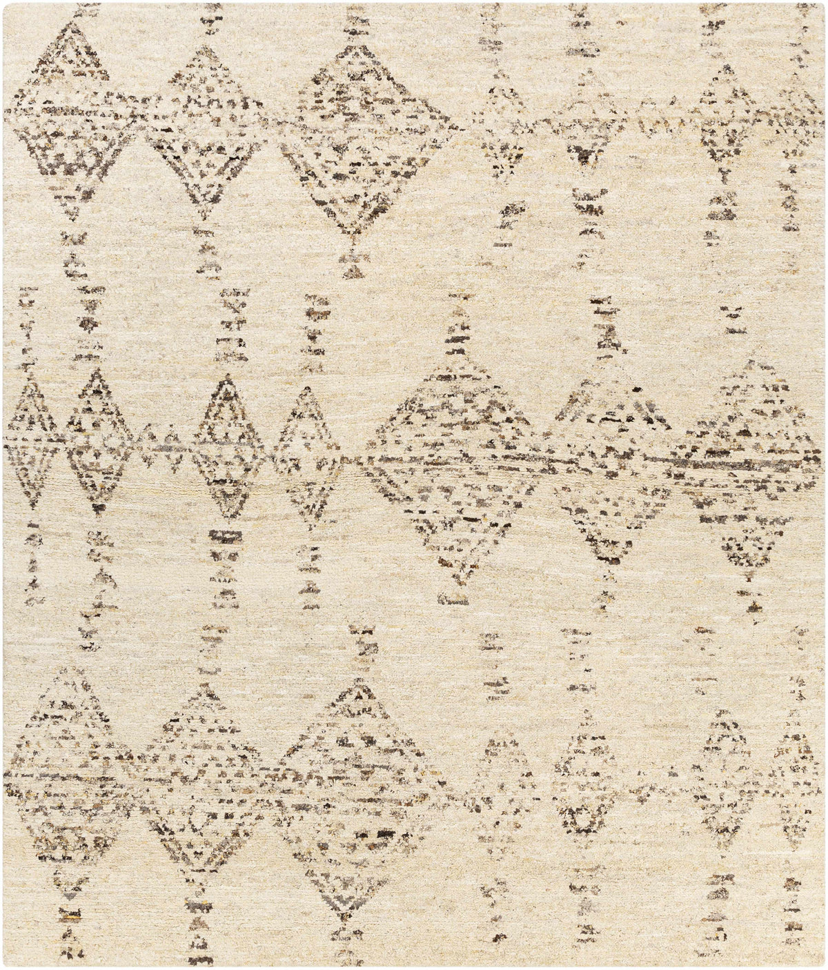 Bordertown Hand Knotted Wool Rug - Clearance - Ornate Home