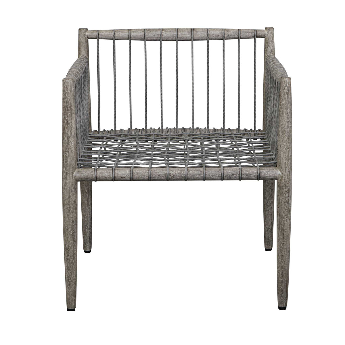 Borneo White Outdoor Dining Chair - Ornate Home