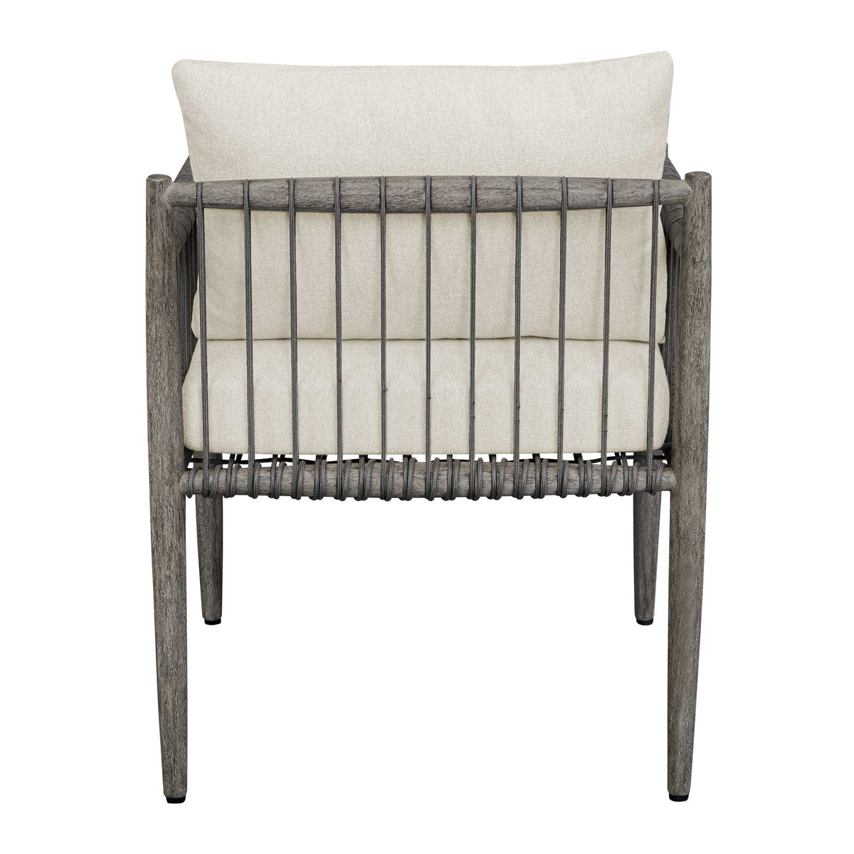 Borneo White Outdoor Dining Chair - Ornate Home