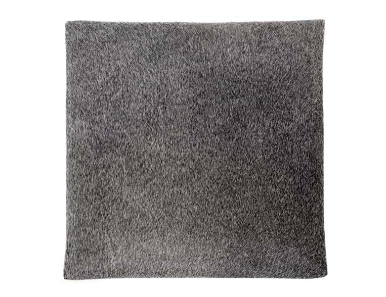 Bose Hide Gray/Black Counter Stool (Set of 2) - Ornate Home