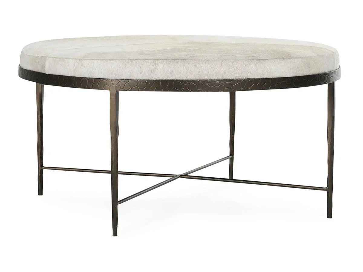 Bose Ivory Round Coffee Table - Ornate Home