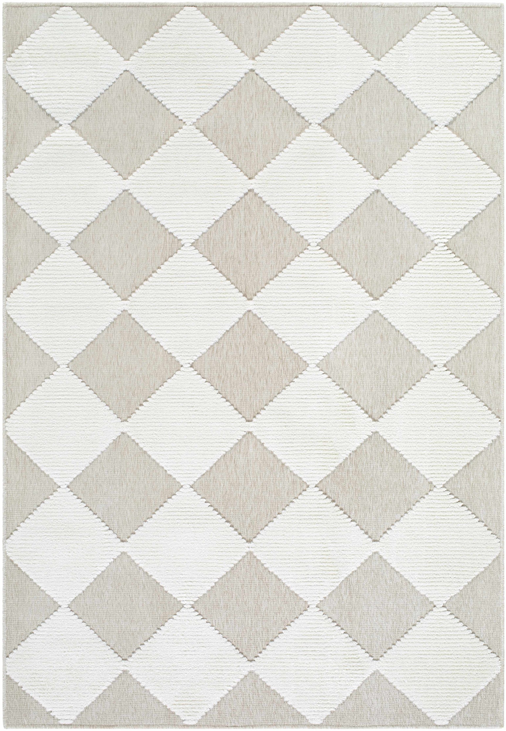 Bosley Beige Washable Area Rug - Ornate Home