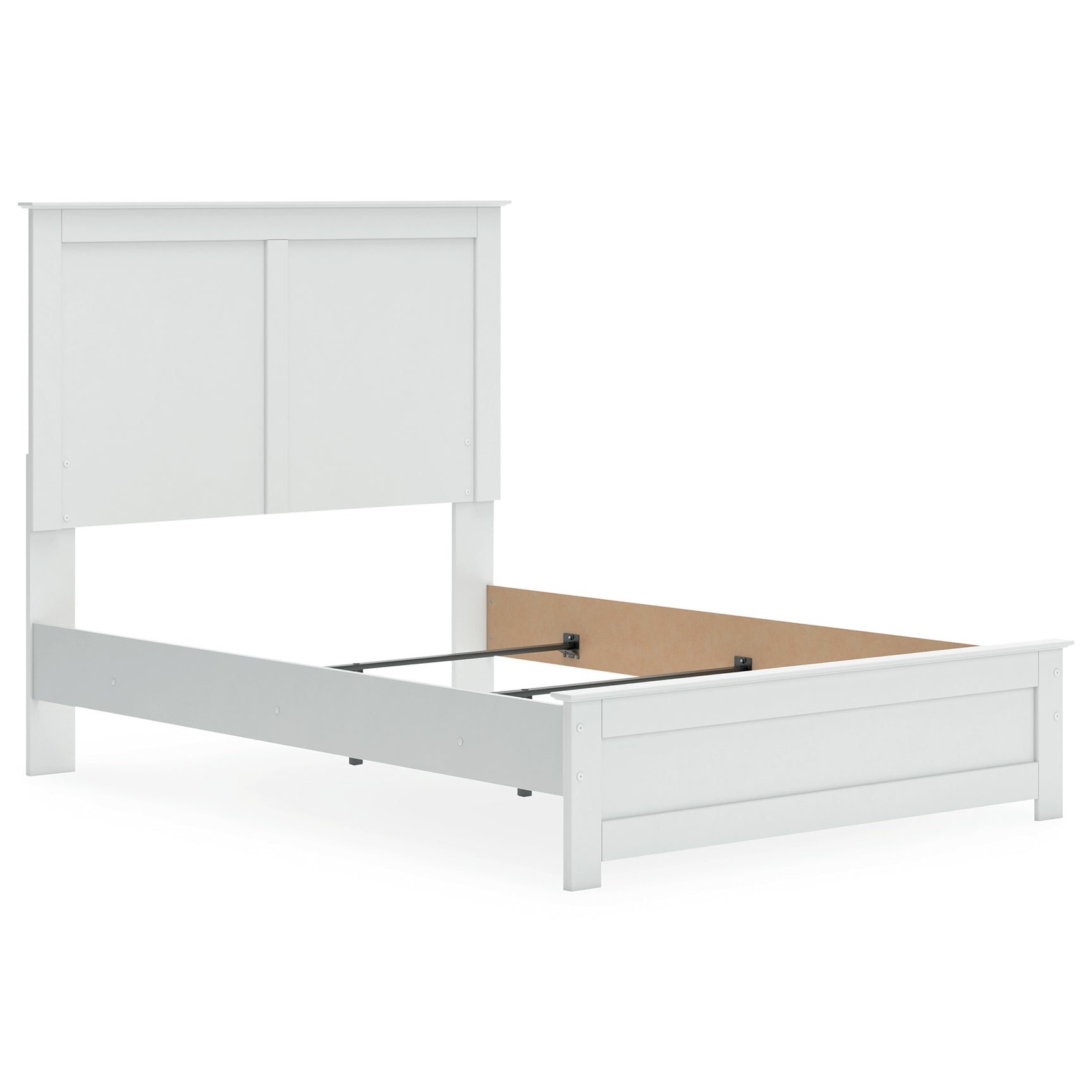 Bostwick Shoals White Full Panel Bed, Chest, and Nightstand - Ornate Home